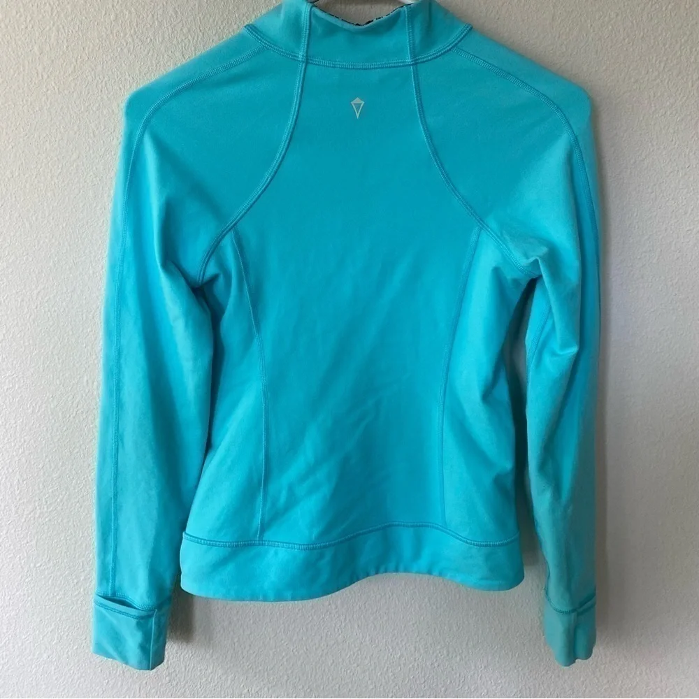Ivivva | Perfect Your Practice Jacket Blue Lunar Eclipse Stripe Size 12